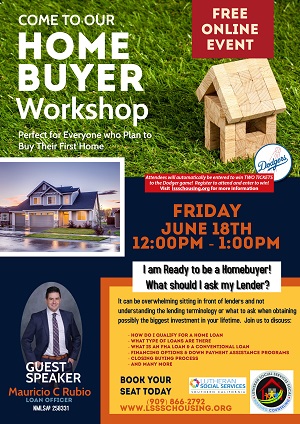 First Time Homebuyer Lender June Workshop June 18th thumb