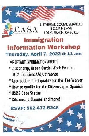 C.A.S.A. Immigration Information thumb